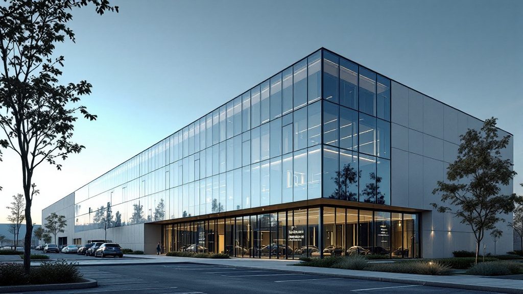 Fachada de las oficinas de Cianchino & Asociados en el Parque Industrial Norte de San Luis